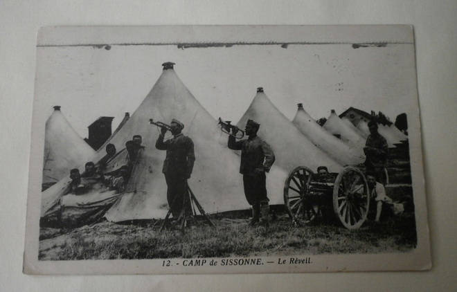 Aamusoitto Sissonen leirillä, mv pk, p. 1936