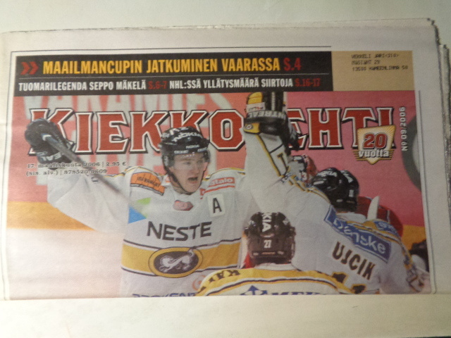 Kiekkolehti Nro 9/2006 (22.11)