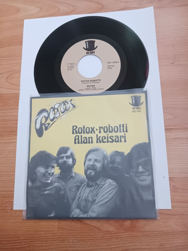 Rotox – Rotox-Robotti 7" ps orig 1975 Prog Rock mint