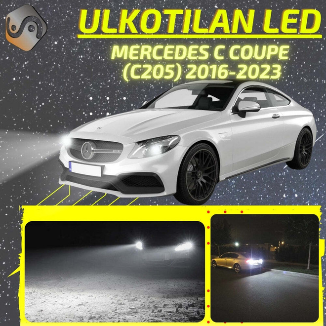 C COUPE (C205) 2016-2023 Ulkoiset LED -valot