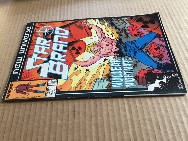 MARVEL THE STAR BRAND 8/1987 HYVÄ