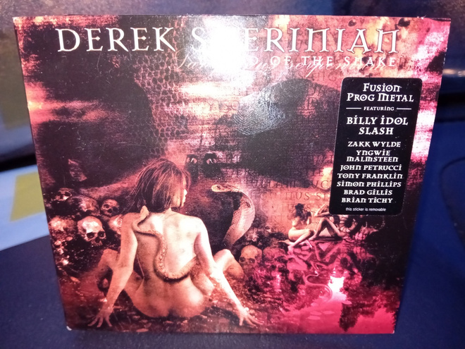 CD DEREK SHERINIAN : Blood of the snake ( SIS POSTIKULU  )