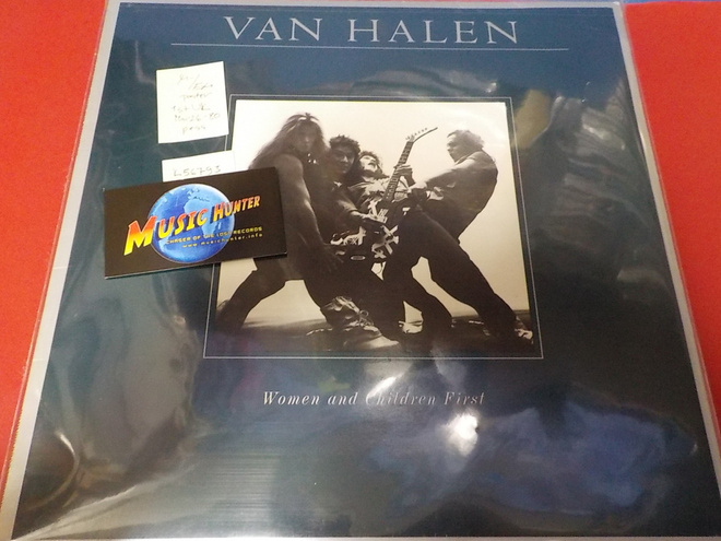 VAN HALEN - WOMEN AND CHILDREN FIRST M-/EX+ LP