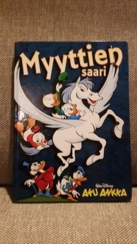 AKU ANKKA ( Myyttien saari ) kovakantinen