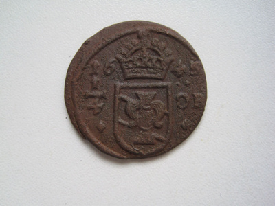 RUOTSI 1/4 ÖRE 1645.  40