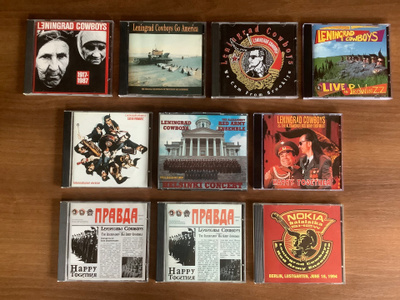 Huippuhieno Leningrad Cowboys CD -kokoelma