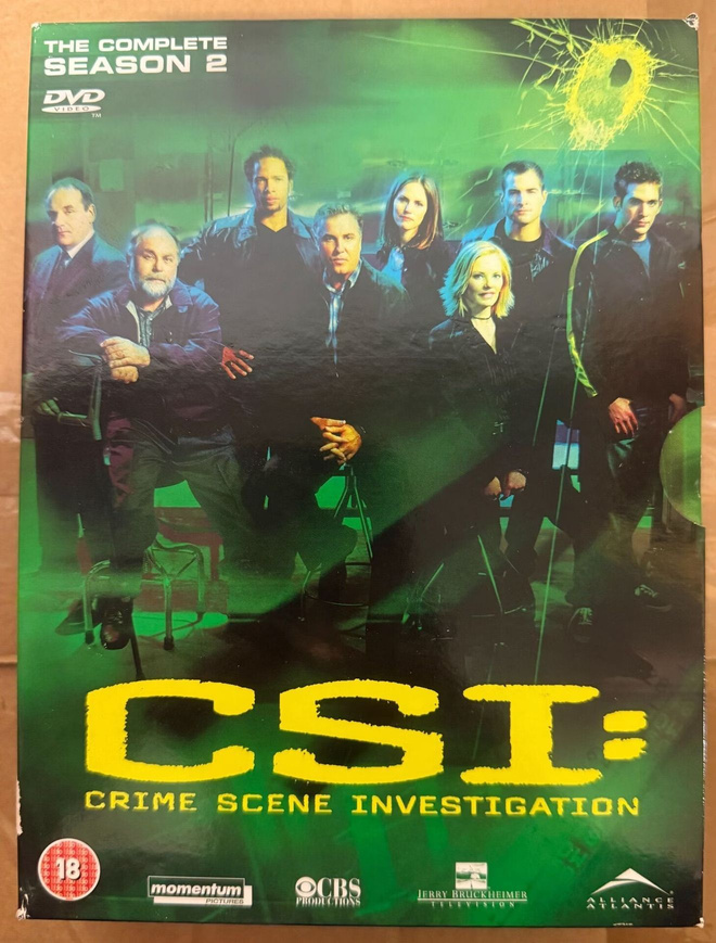 CSI - CRIME SCENE INVESTIGATION - KAUDET 2,5,6 (18 DVD)
