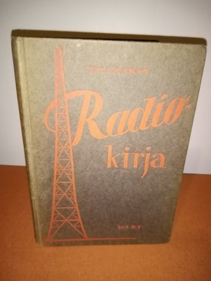 T. K. LAAKSO :  RADIOKIRJA ( SIGNED 1928) SIS POSTIKULUT