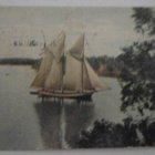 Porvoo, Pellingin salmi ja kaljaasi, vanha väripk, p. 1917 - pikkukuva 1