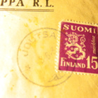 VANHA KIRJEKUORI , Postimerkki + Leima  03.06.1950 - pikkukuva 2