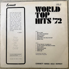 [LP] WORLD TOP HITS ’72 - pikkukuva 2