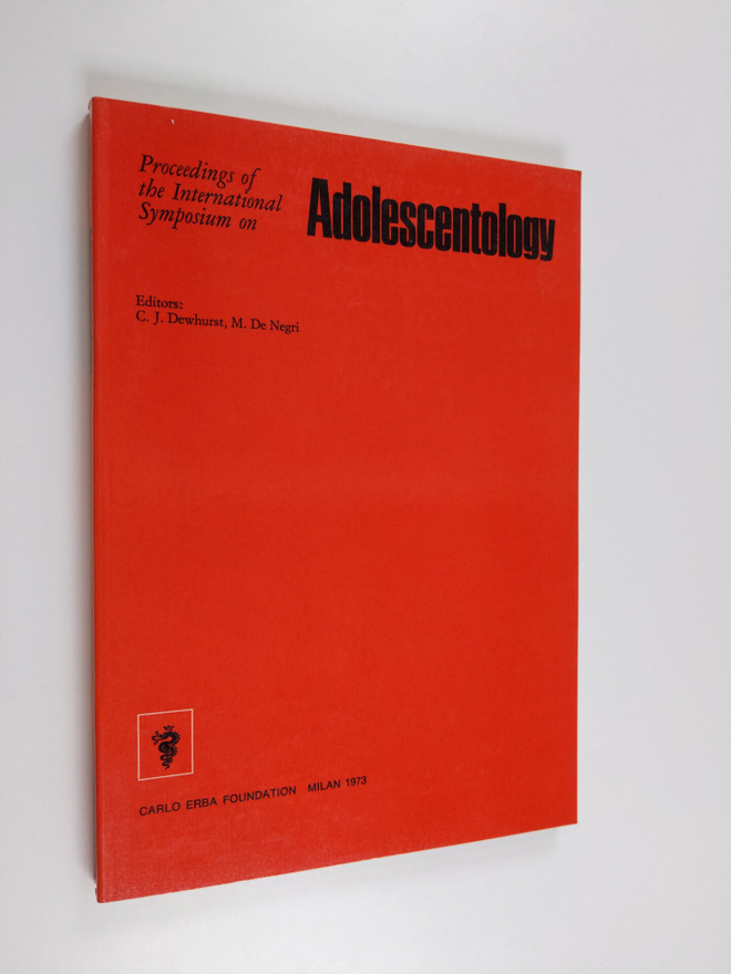 Proceedings of the International Symposium on Adolescento...