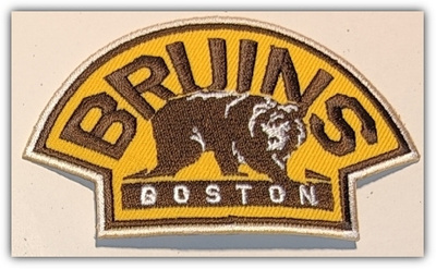 NHL - Boston Bruins -kangasmerkki / haalarimerkki