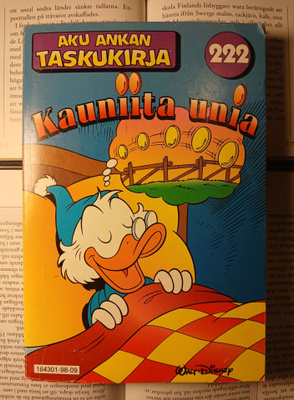 Aku Ankan taskukirja 222 • Kauniita unia