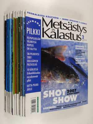 Metsästys ja kalastus vuosikerta 2007 (2 numeroa puuttuu)