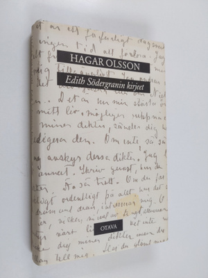 Edith Södergran : Edith Södergranin kirjeet