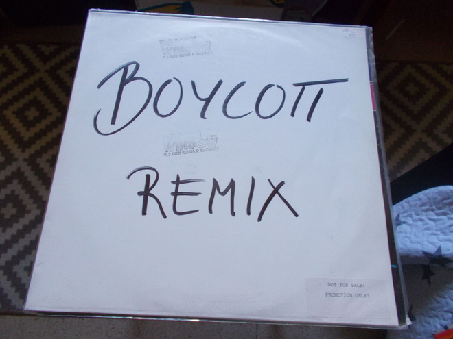 PROMO VINYYLI SINKKU BOYCOTT ** ROCK WITH ME ** REMIX