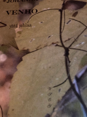 JOHANNA VENHO: YHTÄ JUHLAA