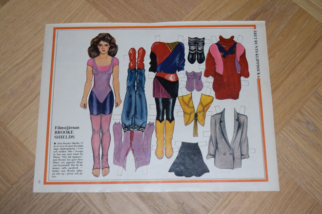 paperinukke brooke shields