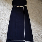 Pola Oy kotimainen Vintage Mekko / pitkä Juhlamekko koko 38 - pikkukuva 1