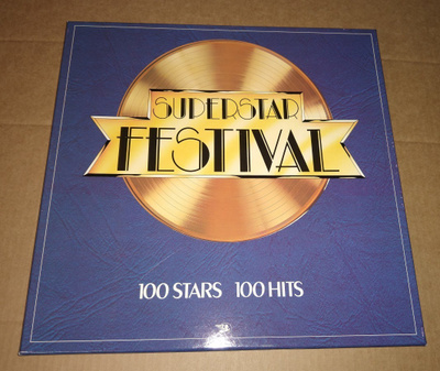 SUPERSTAR  FESTIVAL 100 STARS 100 HITS 8 LP