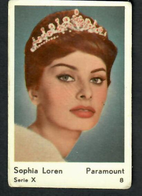 Keräilykuva - Sophia Loren Serie X 8 Paramount
