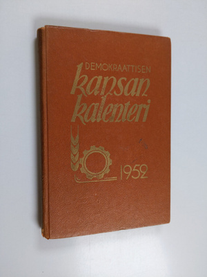 Demokraattisen kansan kalenteri 1952