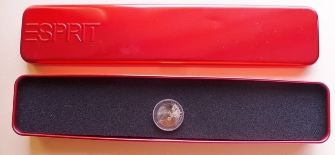 Kellon rasia  Helminauha koru käyttöön, ESPRIT metallia 26cm