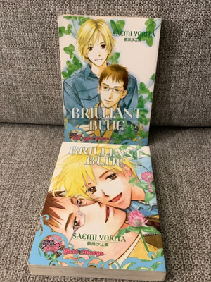 BRILLIANT BLUE 1 & 2 (YAOI MANGA) (ENGL.)