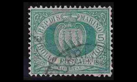 San Marino 27 o Vaakuna 5 C (1894)