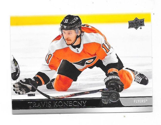 2020-21 Upper Deck #136 Travis Konecny Philadelphia Flyers