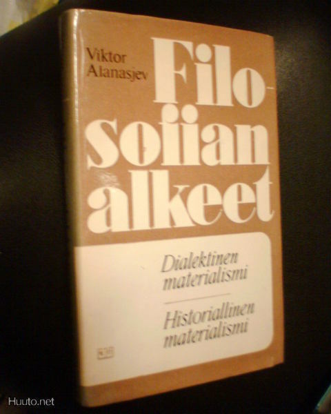 Alanasjev FILOSOFIAN ALKEET ( 1 p. 1976 ) Sis.pk:t