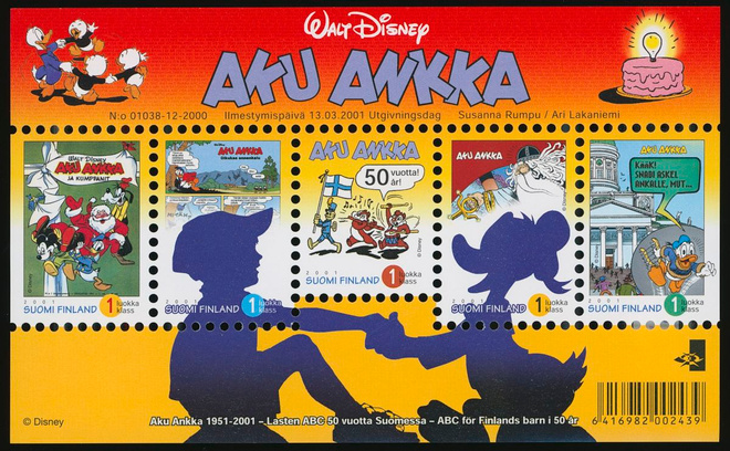 2001, Aku Ankka, pienoisarkki BL26**