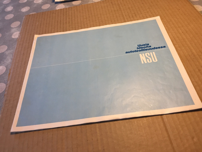 NSU ESITE 60-LUKU HYVÄ