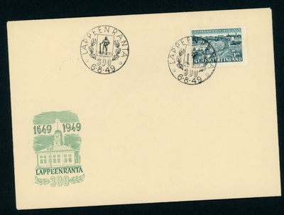 FDC 1949 Lappeenranta