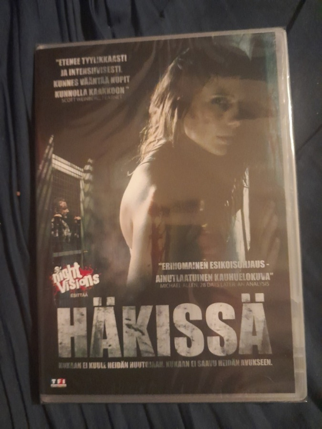 Häkissä dvd,night visions sarjaa