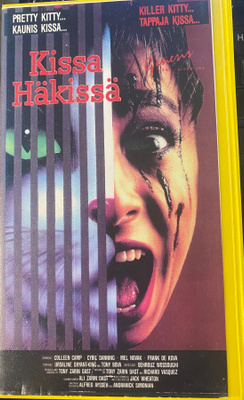 Kissa häkissä (Cat in the Cage, 1981) VHS ”Persian Ed Wood”