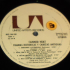 CANNED HEAT ~ Figuras Historicas Y Cabezas Antiguas ~ LP - pikkukuva 5