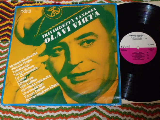 OLAVI VIRTA - Ikivihreitä Tangoja - LP 1970 EX-