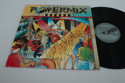 v/a - Powermix -LP *1991 DISCO HIP HOP HOUSE*