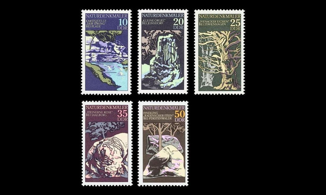 DDR 2203-7 ** Luonnon nähtävyyksiä (1977)