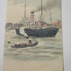 VANHA Postikortti Laiva 1900-luku - pikkukuva 1