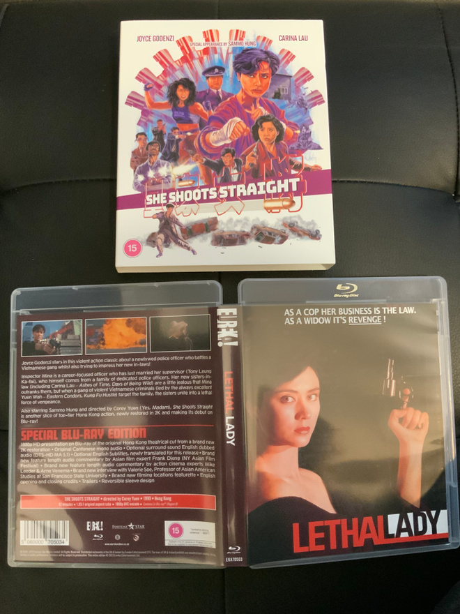 She Shoots Straight Blu Ray OOP Eureka Entertainment