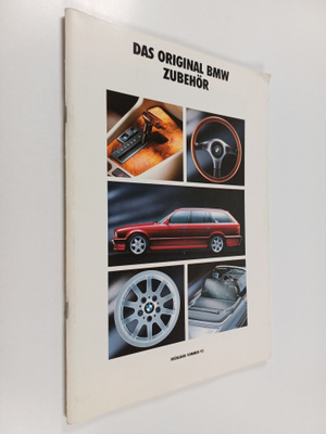 Das Original BMW Zubehör : Fruhjahr/Sommer 92