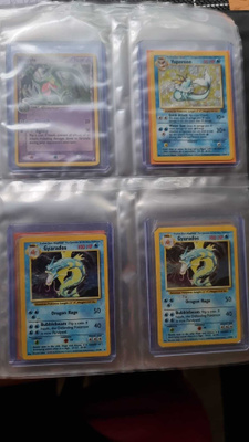 Kertahuudolla 2kpl Gyarados #6 Base Set RARE Holographic