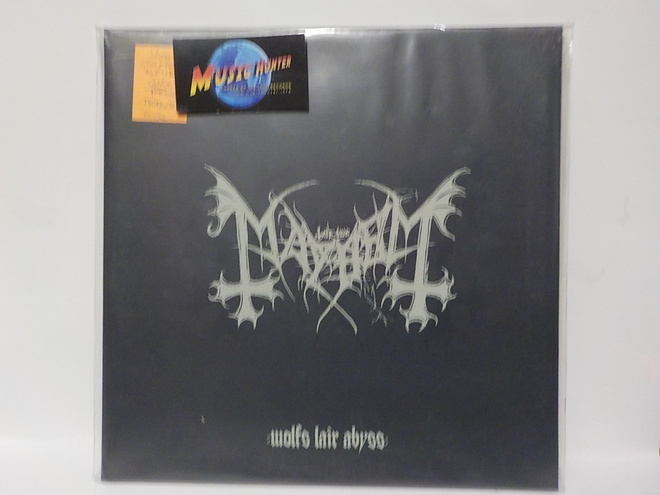 MAYHEM - WOLFS LAIR ABYSS  LP uk 2000 GREY VINYL  UUSI