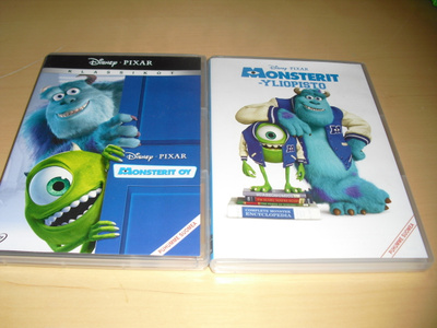 MONSTERIT 1 + 2 (FI + SWE -PUHE)