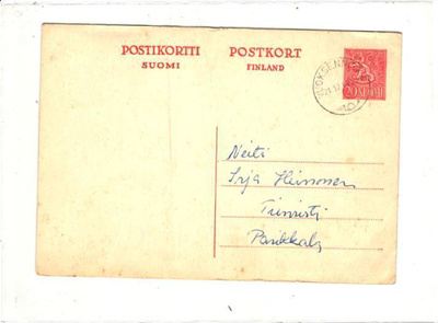 EHIÖKORTTI VUOKSENNISKA-PARIKKALA