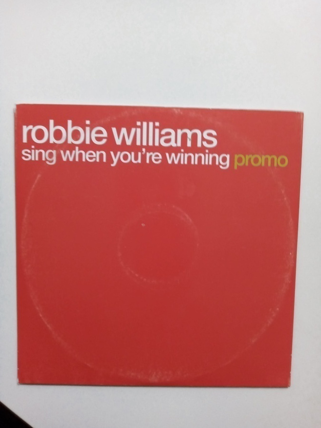 CD Robbie Williams - Sing when you`re winning (promo) Sis.pk