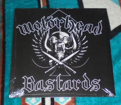 MOTÖRHEAD ~ Bastards ~ LP kelmussa MINT